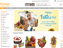 Tablet Screenshot of flowersdeliverymanila.com